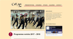 Desktop Screenshot of celi-art.com