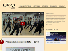 Tablet Screenshot of celi-art.com